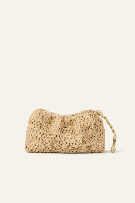 BAG RAFFIA LAMINATED JUNE