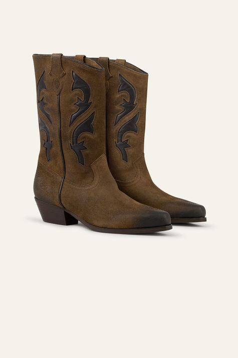 CURTIS SUEDE BOOTS
