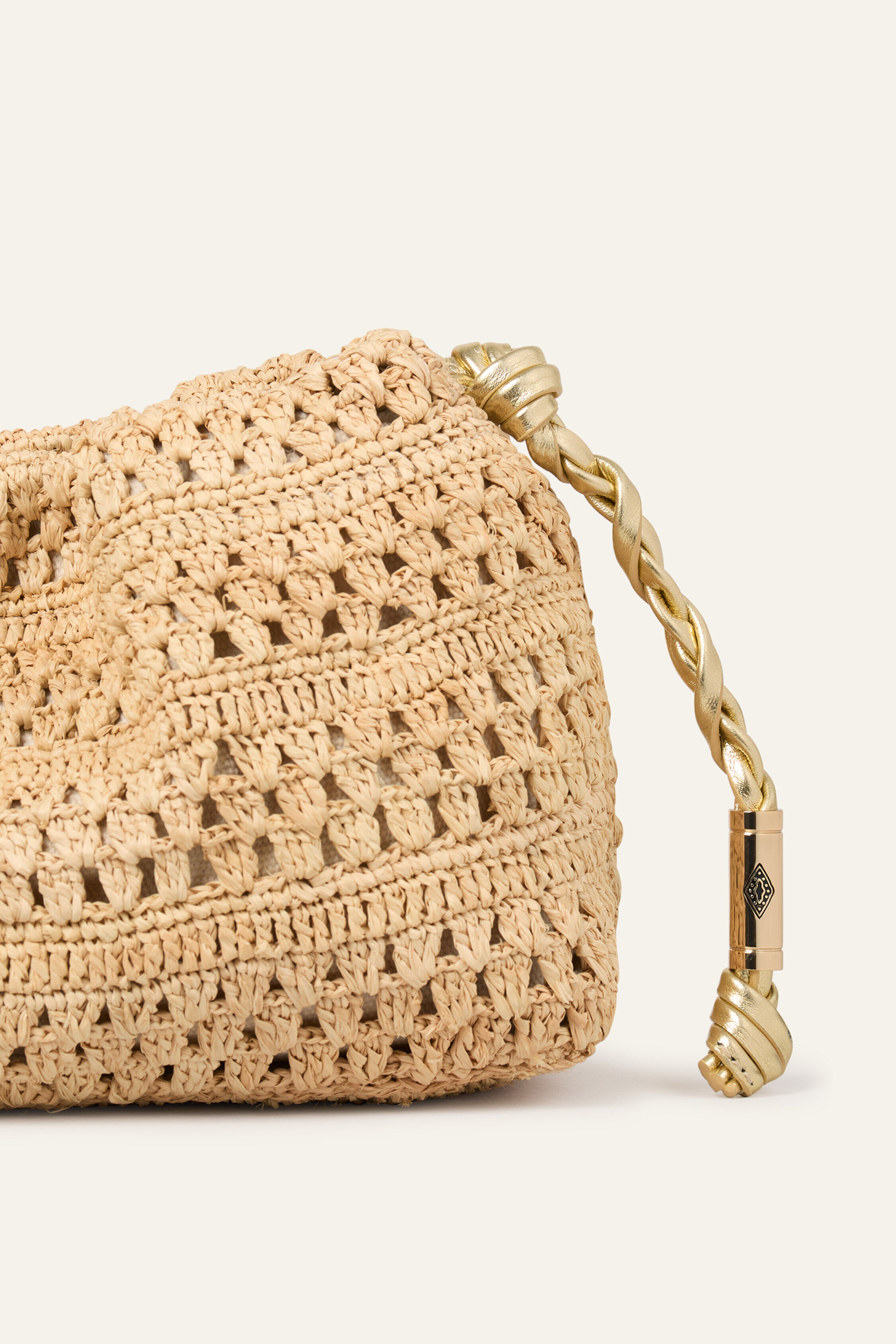 BAG RAFFIA LAMINATED JUNE