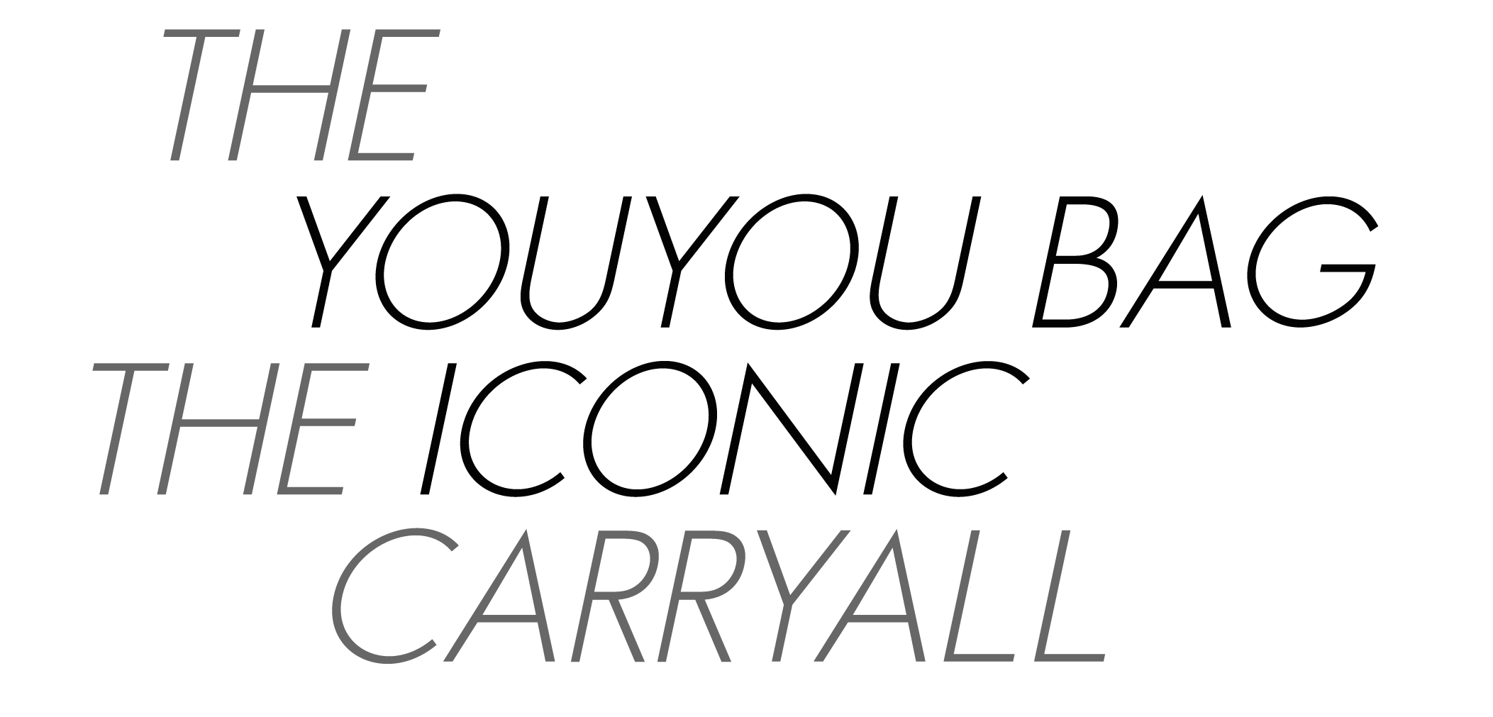 the youyou bag the iconic carryall